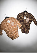 Camicia check tasca brilli